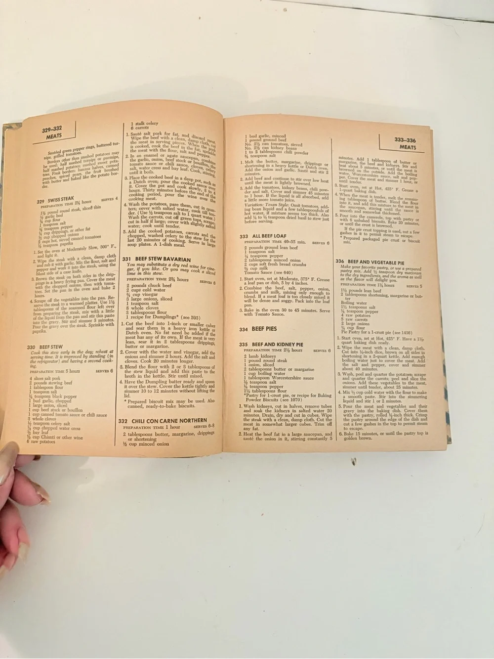 Vintage 1955 The American Everyday Cookbook by Agnes Murphy Hardcover